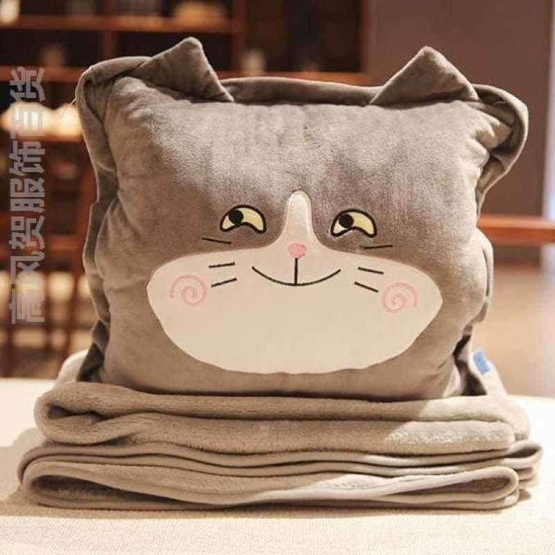 小被子午睡单人折叠午睡小被子可收纳空I调被小午睡便携抱枕被午,居家布艺,抱枕被,淘宝优惠券,粉丝福利购,淘宝优惠卷