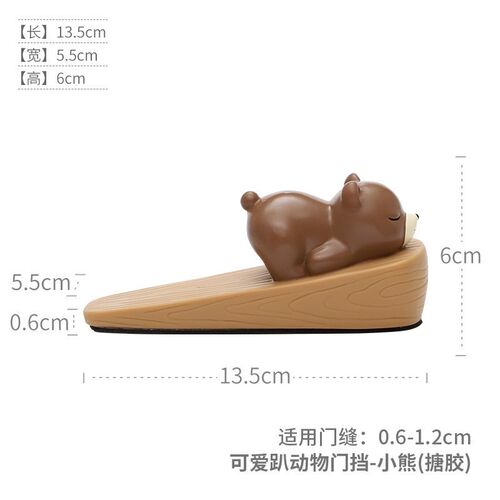创意门挡防撞门塞顶门阻门器门档门阻个性可爱抵门器门楔子挡门器