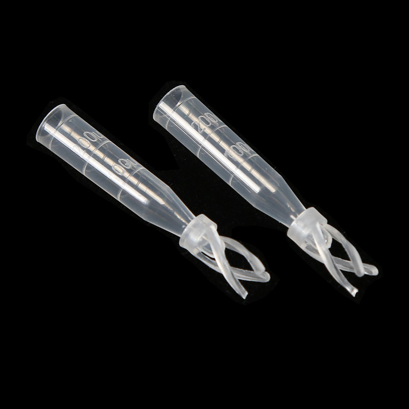 塑料液相管 250ul 内插管 进样瓶内衬管 带支架带刻度 200支/包