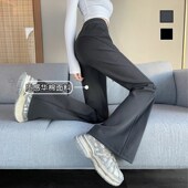 低腰运动喇叭裤 微喇裤 休闲小个子卫 春夏季 薄款 子女2g025新款 爆款