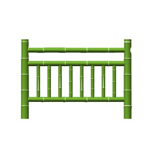 水泥仿竹护栏混凝土竹节绿化围栏新农村园林景观栅栏河道防护m栏