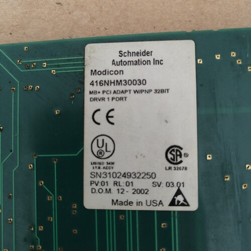 PCI-85 416NHM30030 模块备件PLC~询价