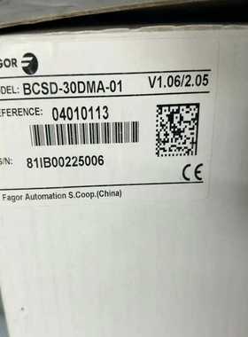 BCSD-30DMA-01法格伺服驱动器，全新原装，实物图--议价商品