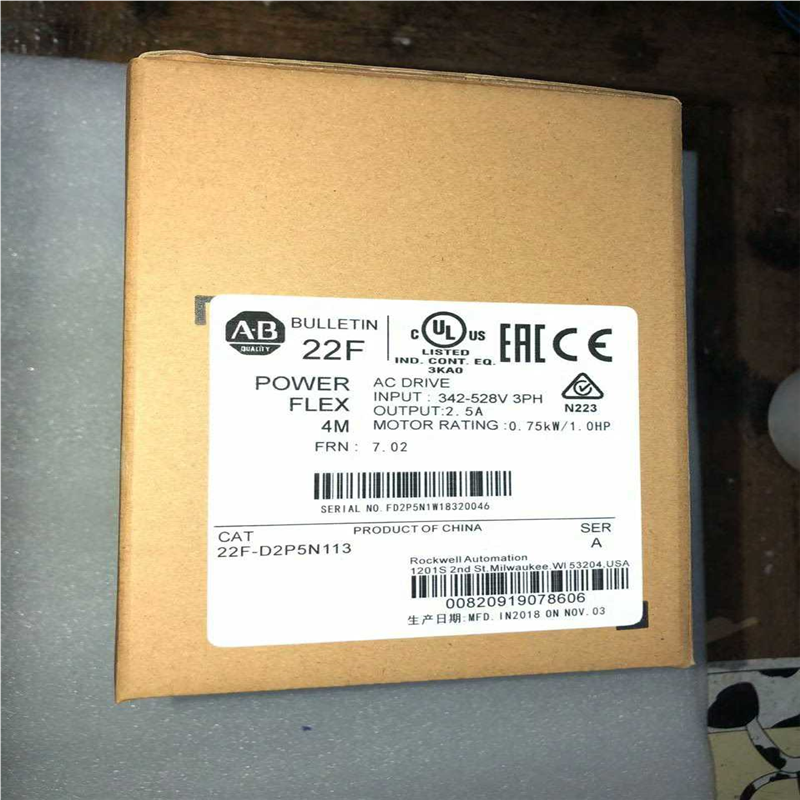 询价-AB变频器22F-D1P5/D2P5/D4P2/D6P0/D