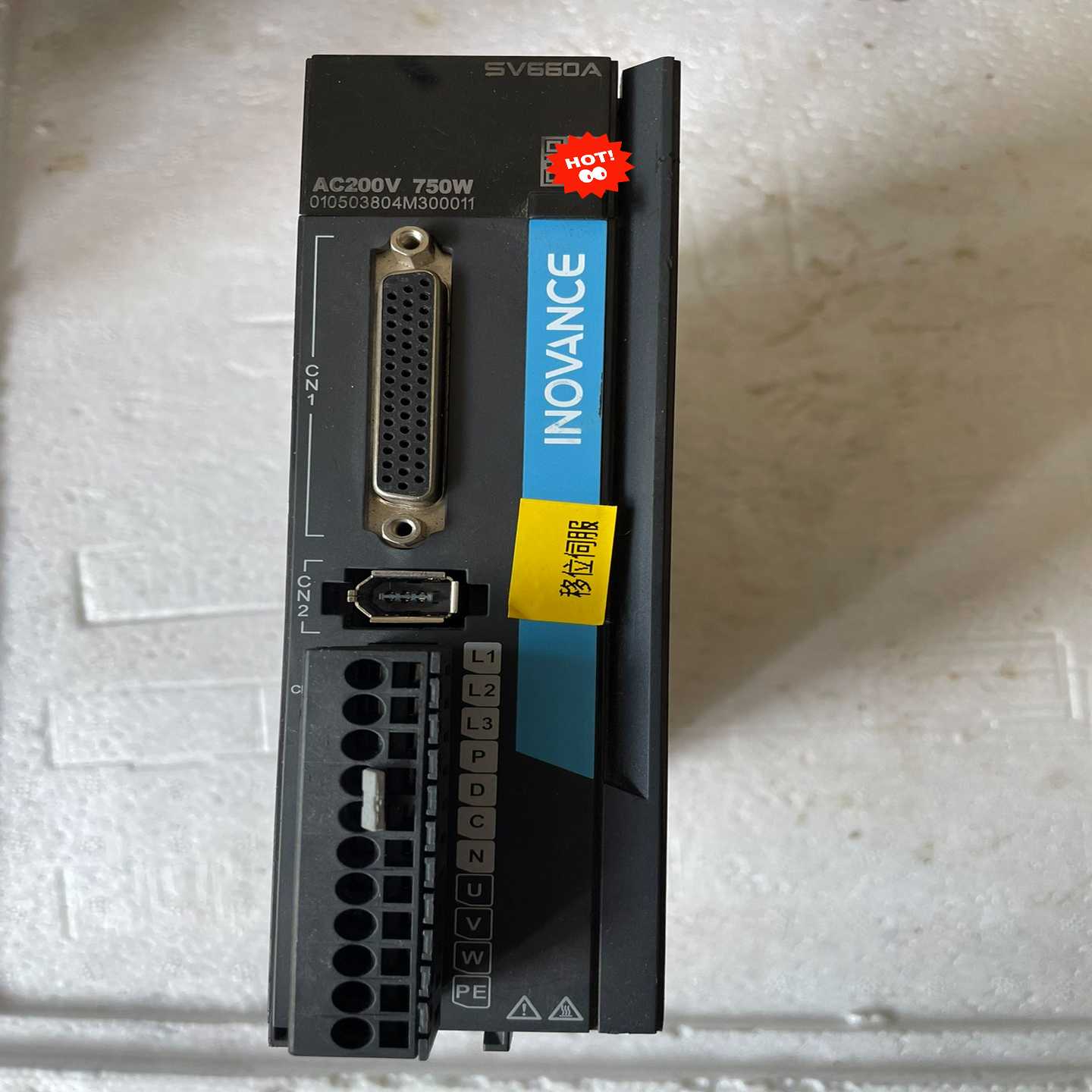 【星慕电子】汇川SV660AS5R5I伺服驱动器，功能正常，价格45