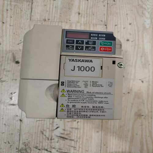 【星慕电子】安川变频器，型号CIMR-JB4A0004BBA，九成新，功