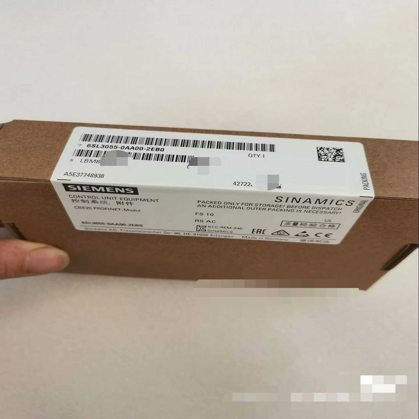 6SL3055-0AA00-2EB0CBE20询价