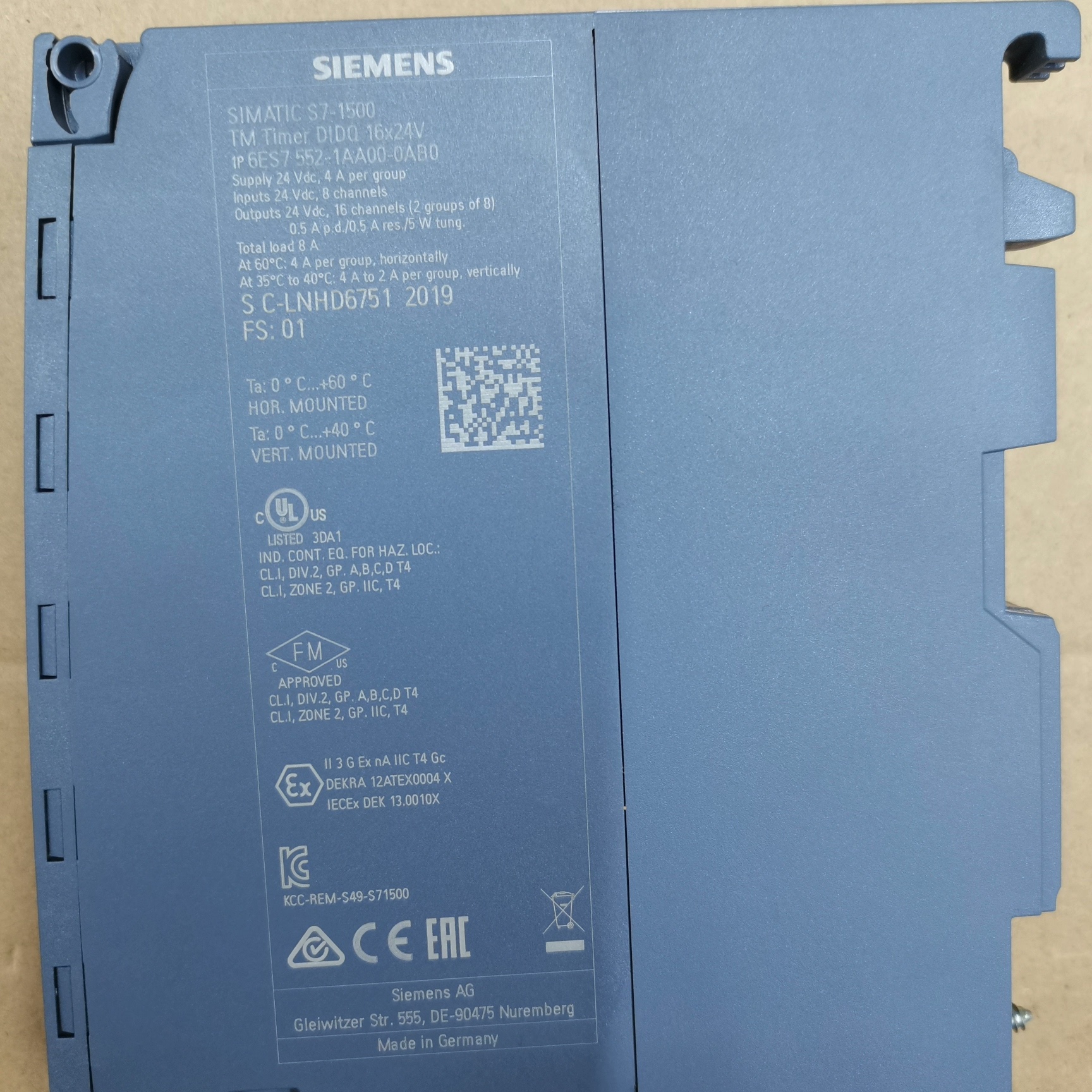 询价6ES7552-1AA00-0AB0、