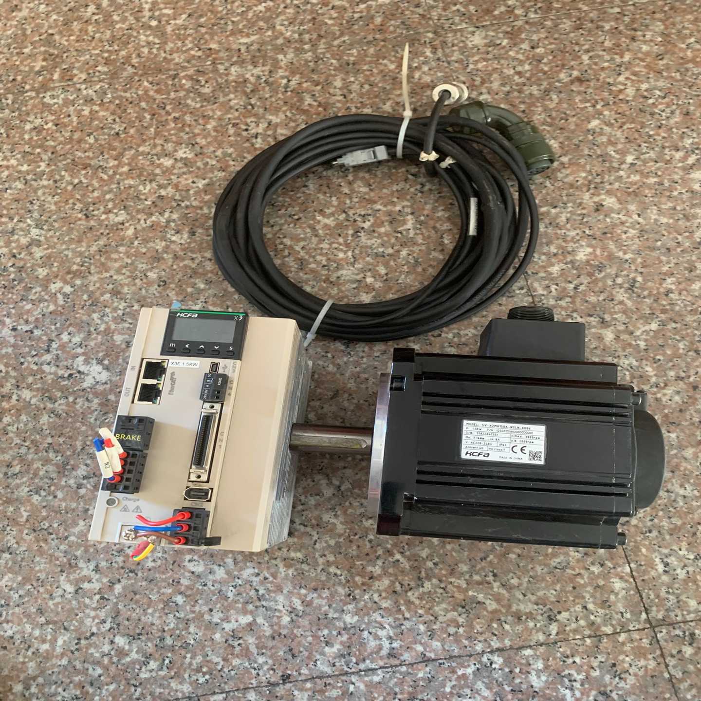 禾川X3驱动电机伺服套装 SV-X3EB150A-A2 电机~询价