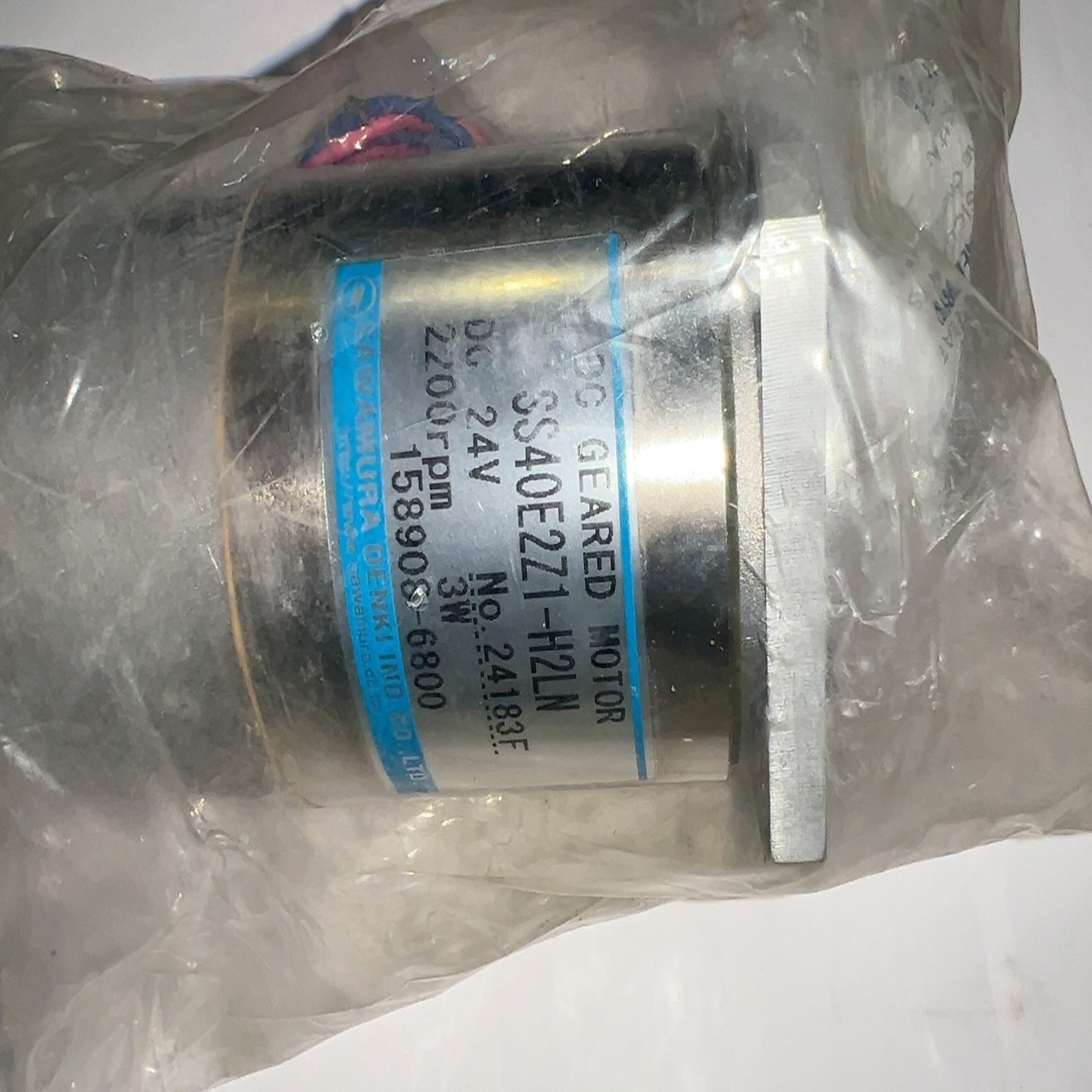 大发调速器马达SS40E2Z1-H2LN  158908-6~议价
