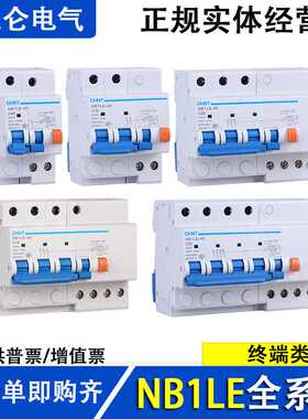 漏电开关  NB1LE-40 NB1LE-63 1P 1PN 2P 3P 3PN 4P 10KA