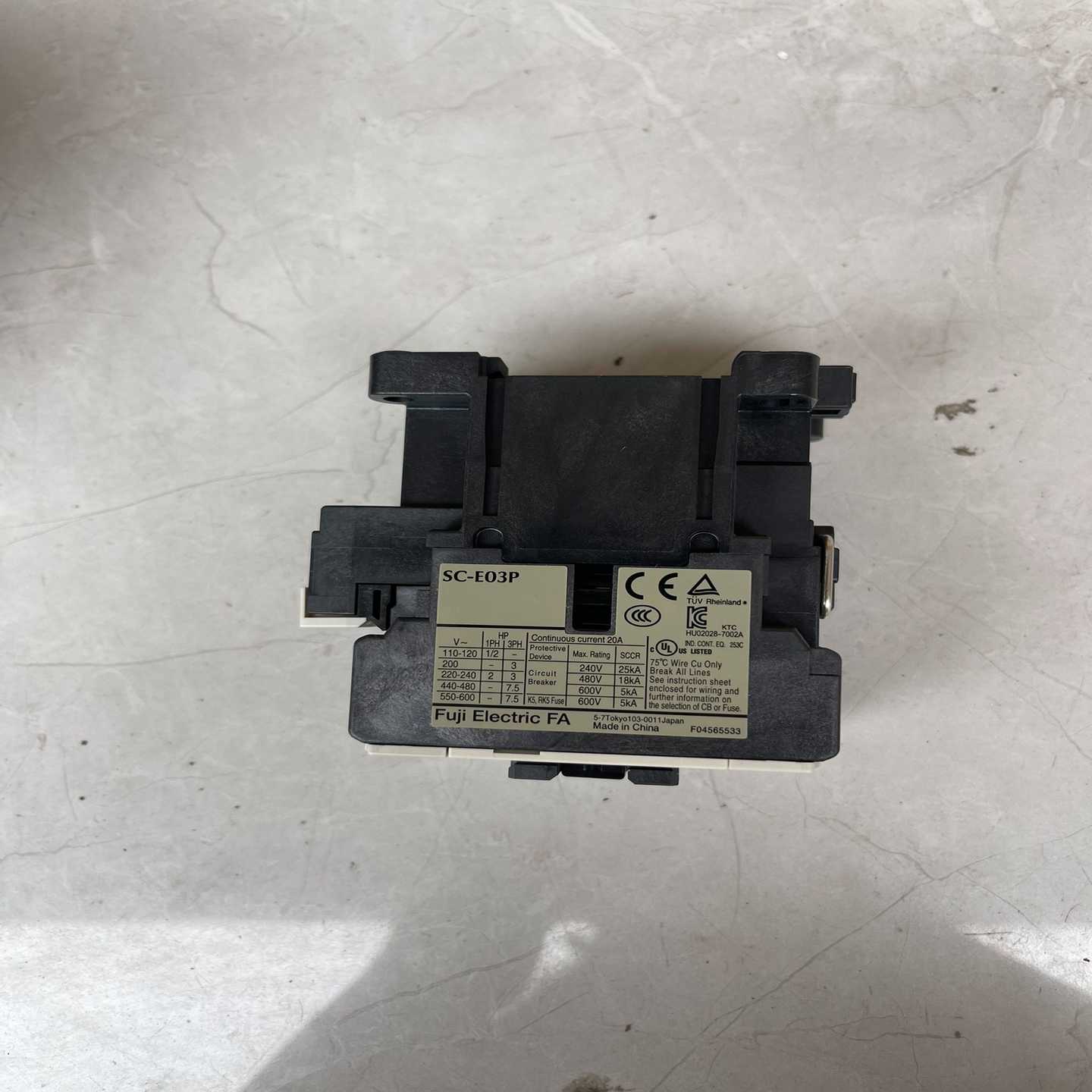 常熟富士交流接触器SC-E02PE03PE04PE05询价
