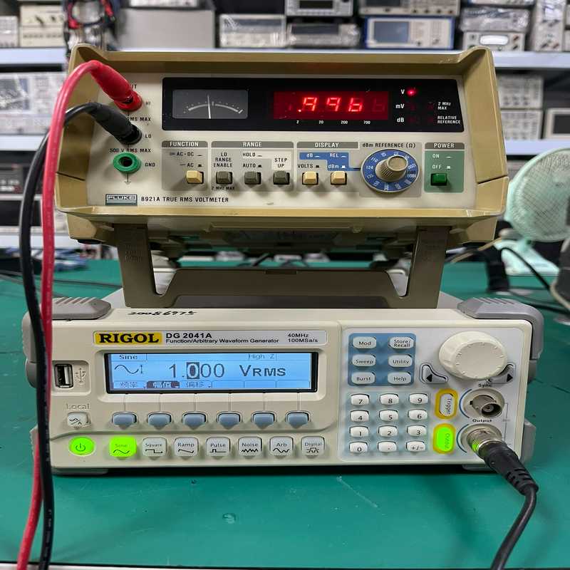 福禄克 Fluke 8921A 真实有效值电压表（RMS）（咳咳电子）