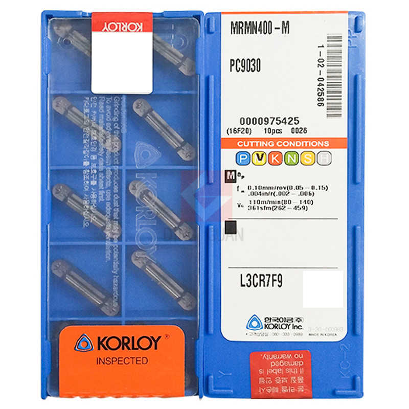 韩国克洛伊 数控刀片 圆弧切槽刀 MRMN150/200/300/400-M PC90