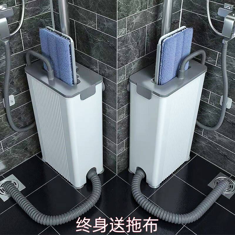免手洗吸水平板拖把套装干湿高端悬浮洗衣机懒人墩布一脱净刮