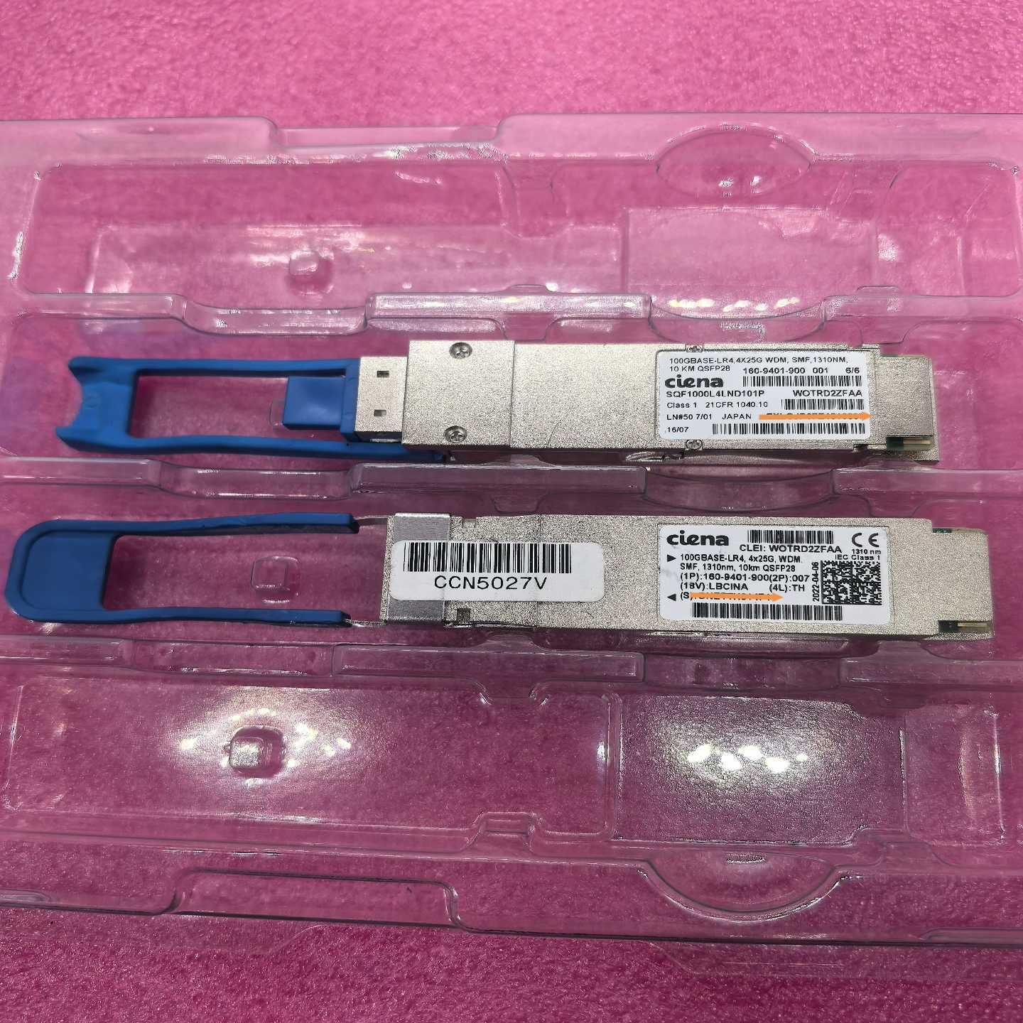 询价~ciena 100G LR4 4x25G 160-9401-