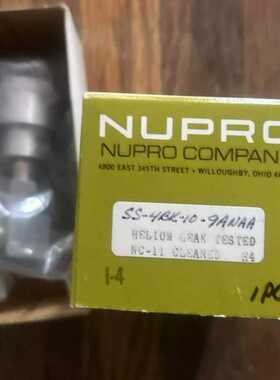 【星慕电子】Nupro Swagelok SS-4BK-1C-9ANAA