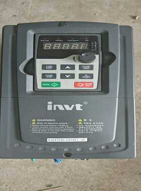 英威腾gd300系列变频器，gd300-004g-4，4千瓦（gg设备）