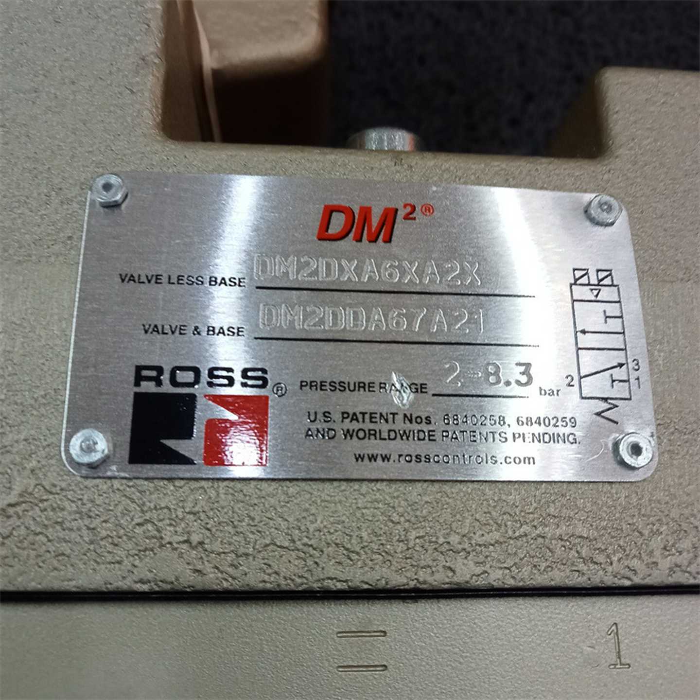 美国ROSS阀DM2DDA67A21电磁阀D3573A6161（AC110V）/DM2DDA55A