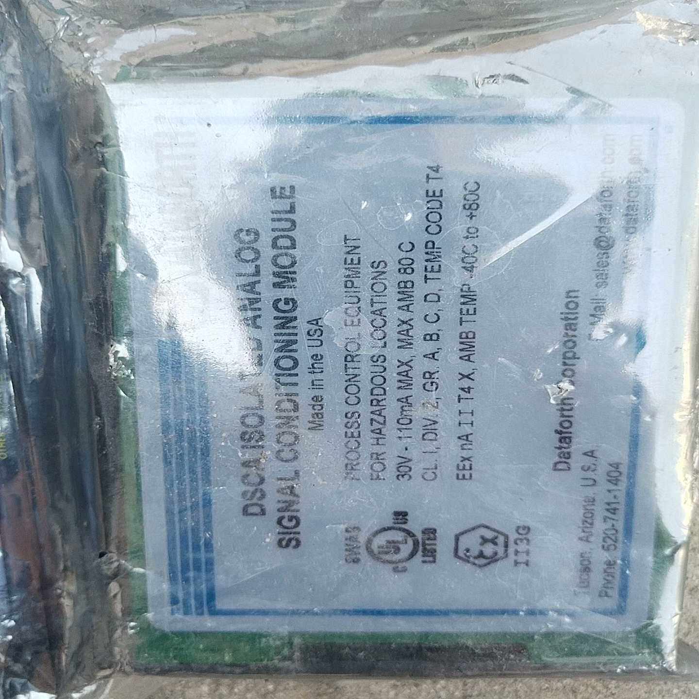 (询价)*销售*DATAFORTH隔离变送器