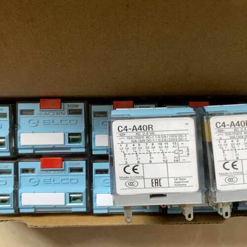 议~宜科RELECO继电器 C4-A40R 带浪涌保护 原包