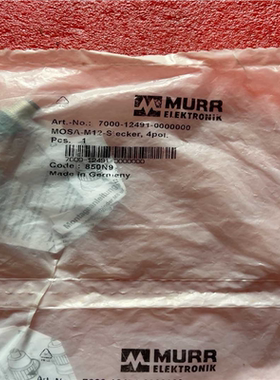 穆尔连接器接插件 接头7000-12491-000000~询价