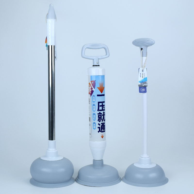 浴缸水槽堵塞疏通器神器工具马桶地漏手动家用吸通气压手按式手动