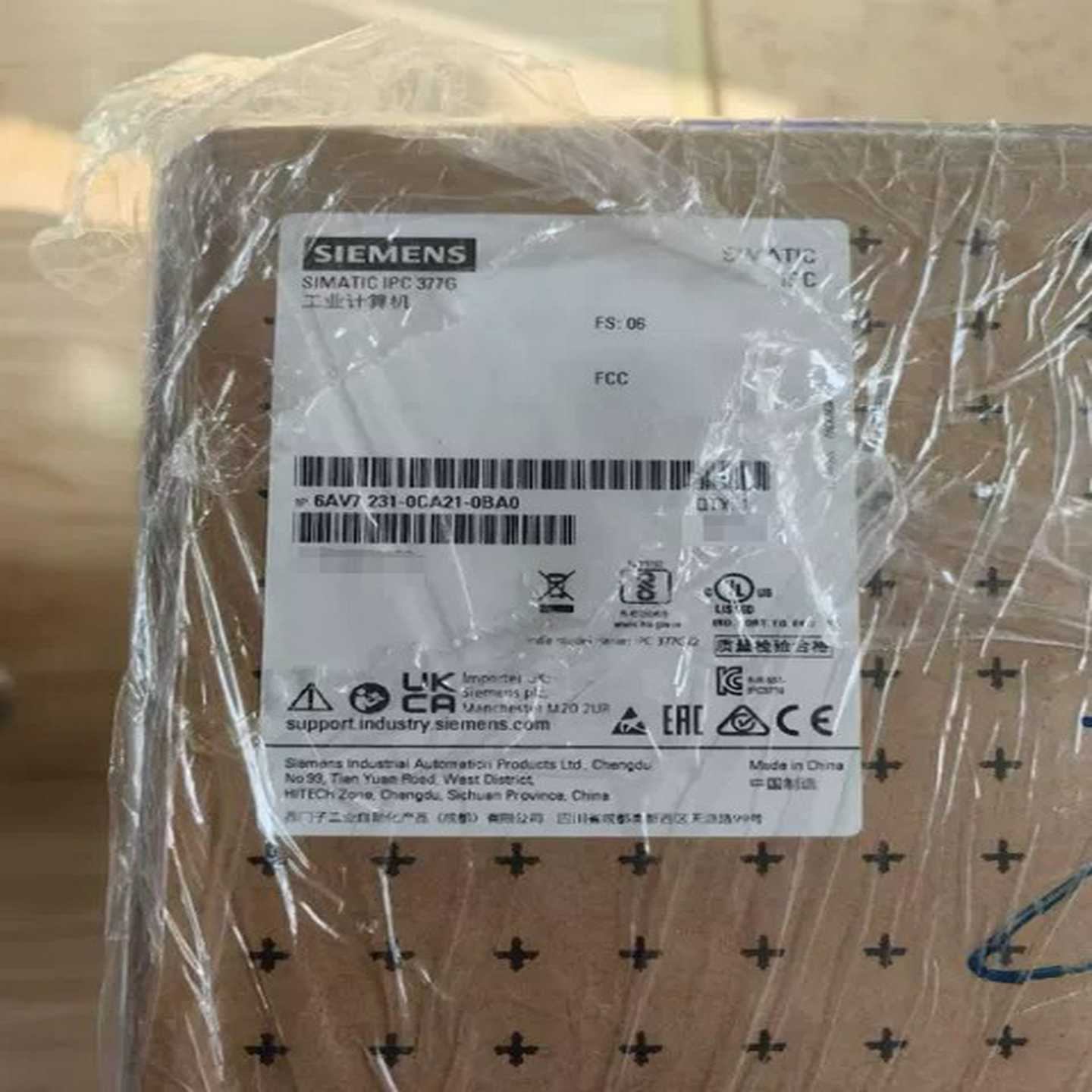 6AV7231-0CA21-0BA0 SIMATIC IPC（gg设备）