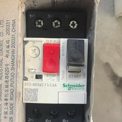 马达断路器电机保护器GV2ME06C，GV2ME14C~询价
