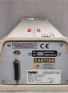 (询价)zygo 8070-0102-01 7702 激光干涉仪激光