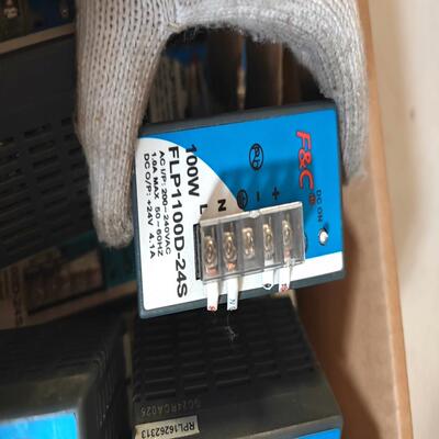 原装嘉准F&C导轨开关电源FLP1100D一24S功能正常包【议价】