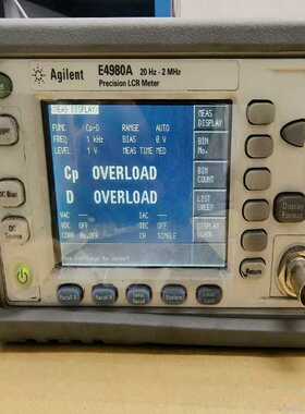 安捷伦E4980A 20Hz-1z LCR测试仪~议价