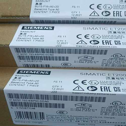 6ES7193-6BP00-0DA0不含税~询价