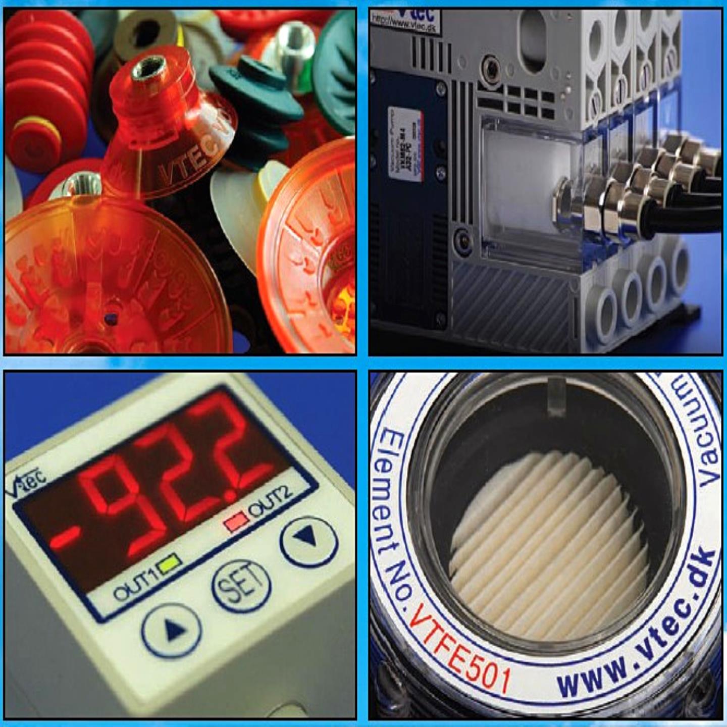 韩国VTEC VMECA真空发生器VTM100-1401A-N