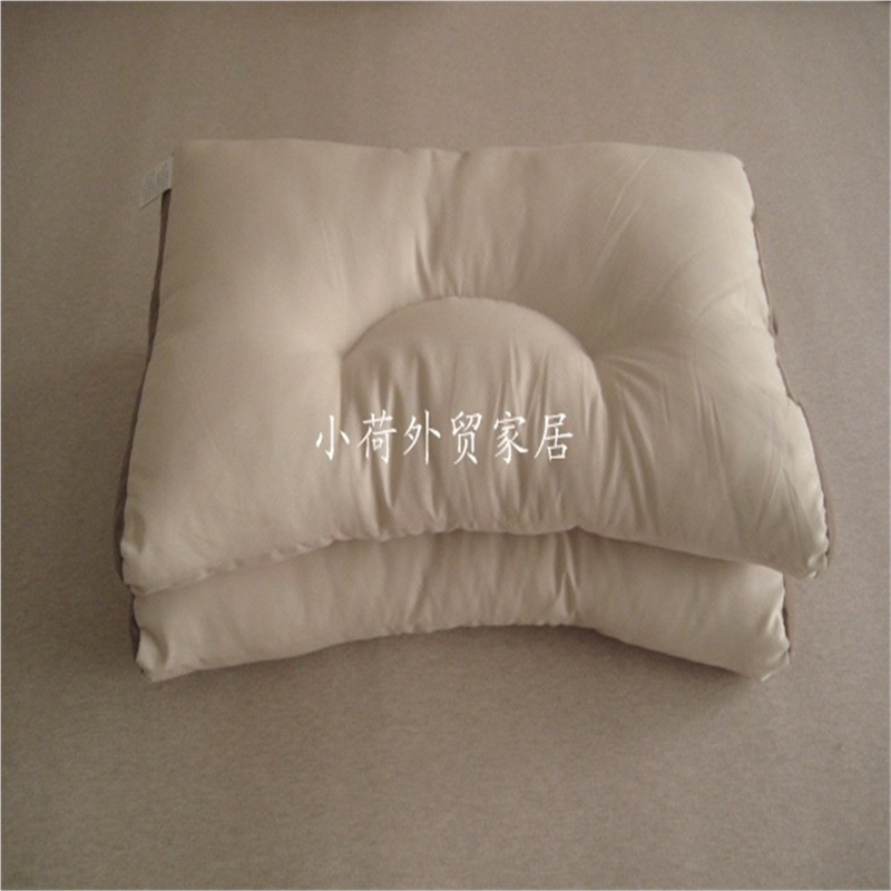 外贸日式超柔单人成人枕头高弹护椎枕43*63枕芯保健 儿童矮低
