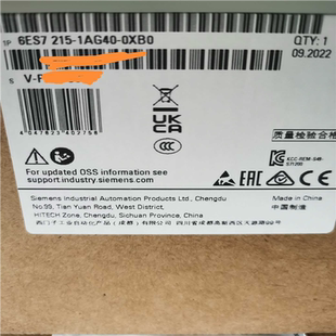 0XB0未开封 1AG40 质保 6ES7215 议