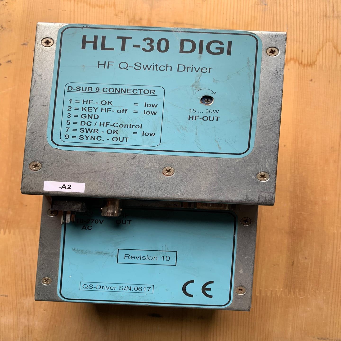 （明明电子）HLT-30DIGI 声光Q开关驱动 古奇开关驱动器