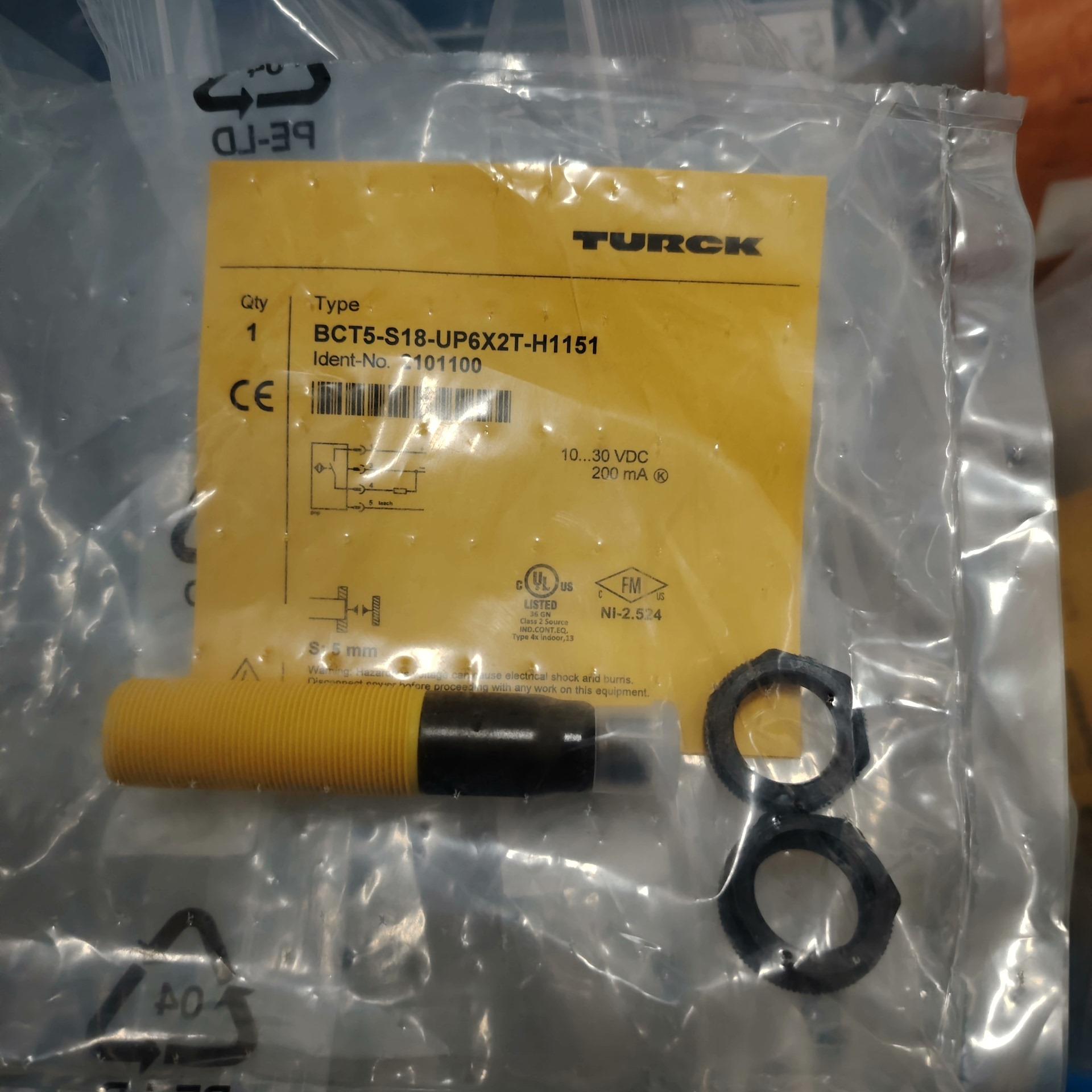 图尔克BCT5-S18-UP6X2T-H1151 电容式接近--议价商品