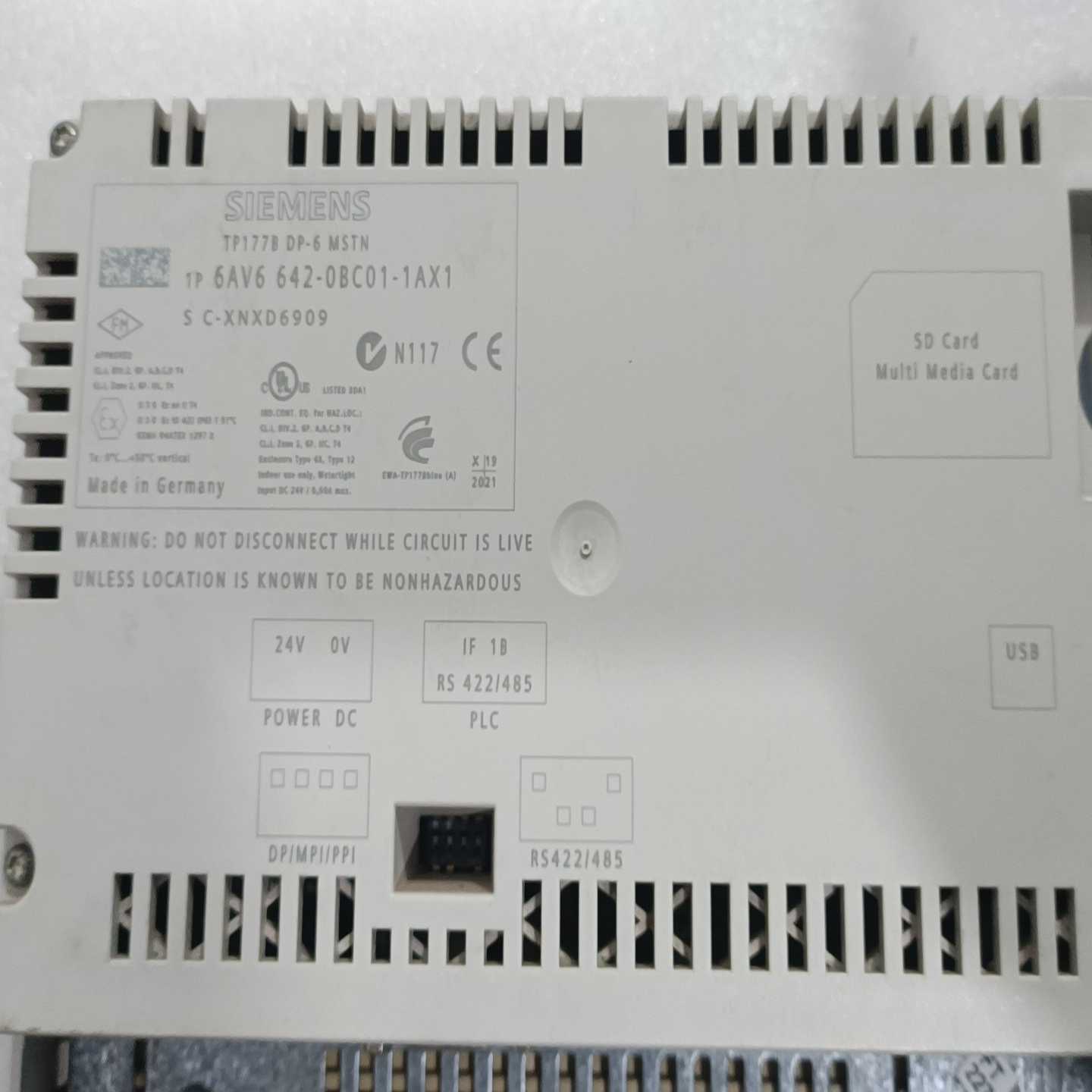西门子6AV6  642-0BC01-1AX1触摸屏2台~询价
