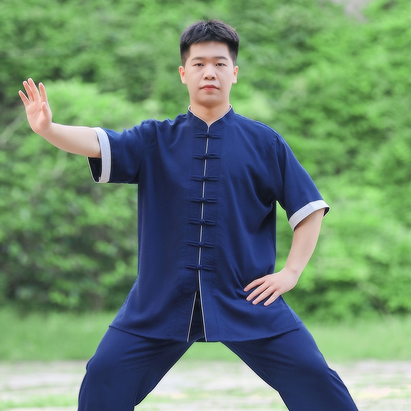争风华太极服女新款八段锦太极拳练功服2025夏季男款薄款今年