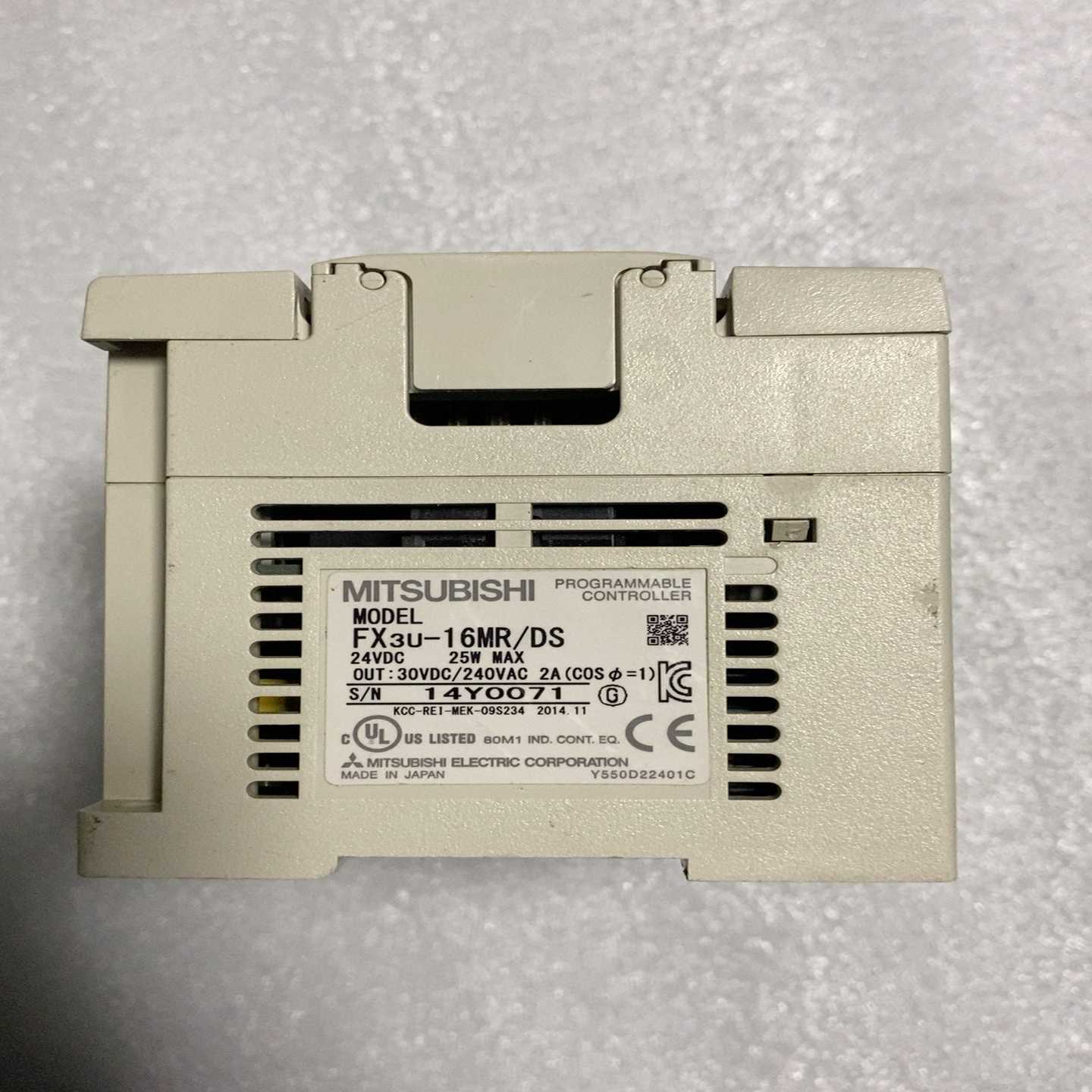 PLC FX3U-16MR/DS【鑫鑫商铺】