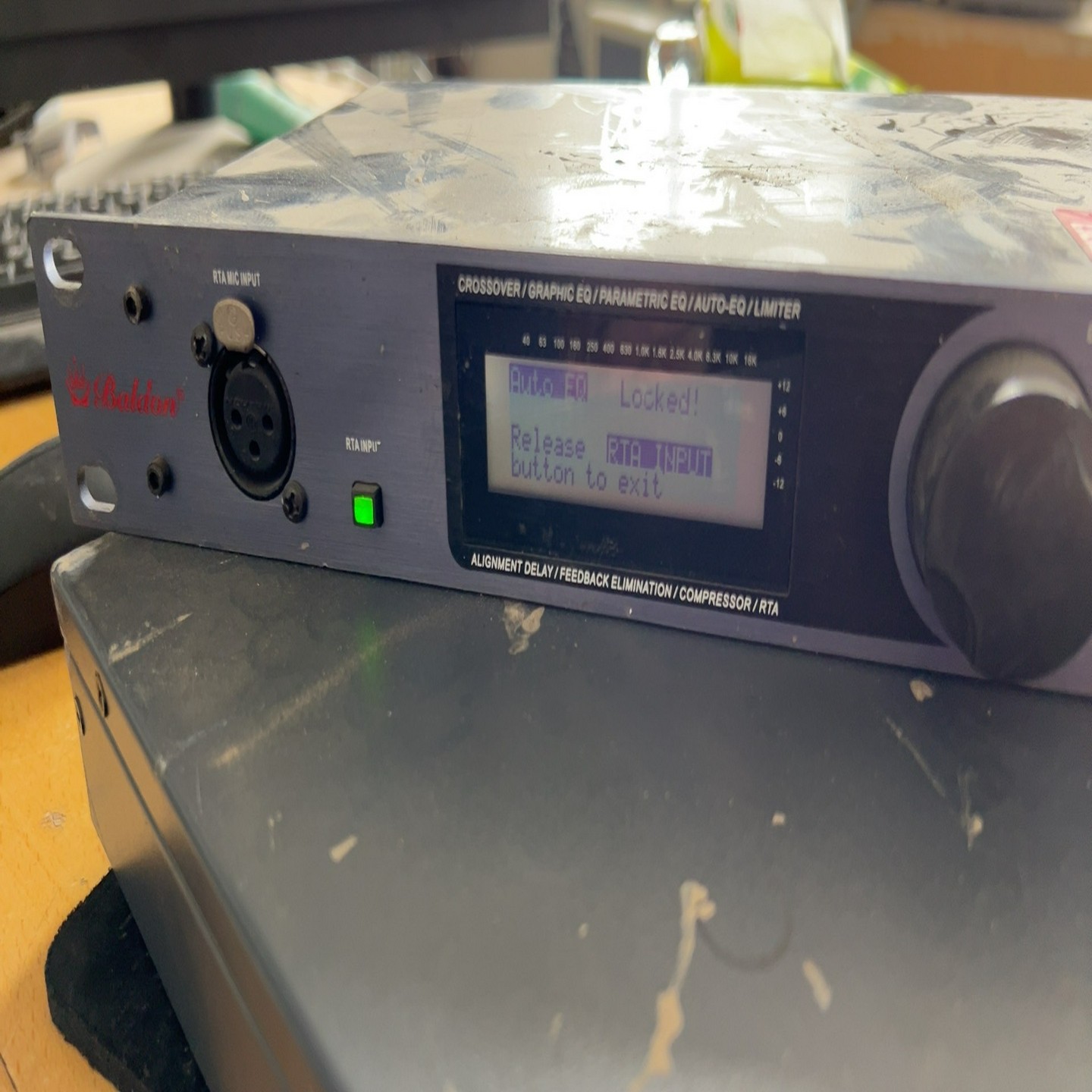 dbx PA音频处理器2进6出，实物拍摄，成色如图 ！--议价商品