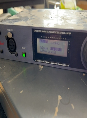 dbx PA音频处理器2进6出，实物拍摄，成色如图 ！--议价商品