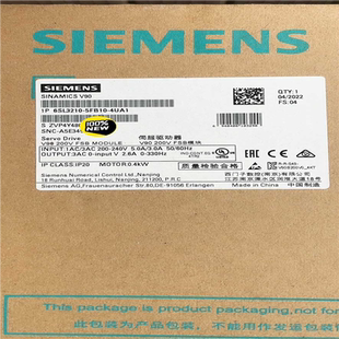 4UA1伺服驱动器6SL3 5FB10 议 6SL3210