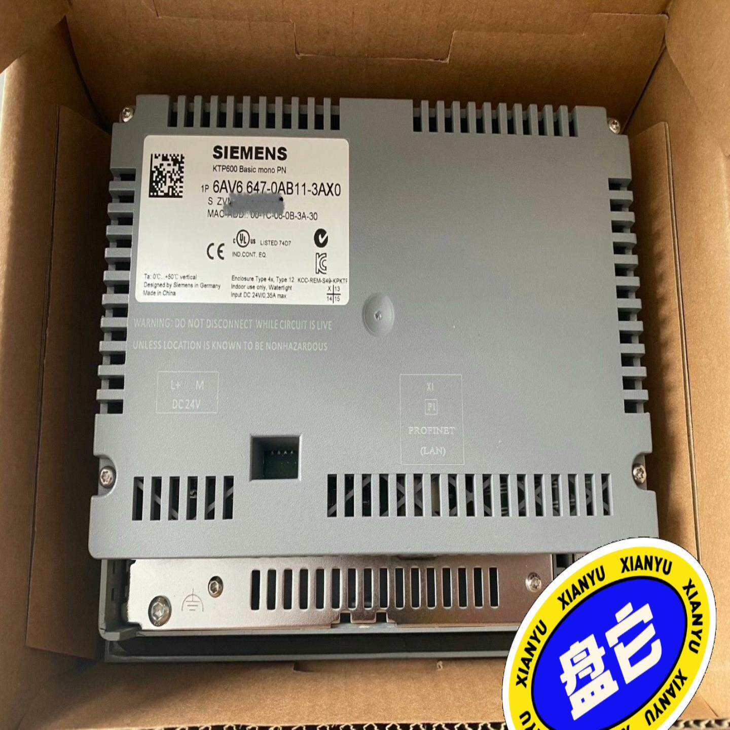 询价~6AV6647-0AB11-3AX0触摸屏，包装配件齐