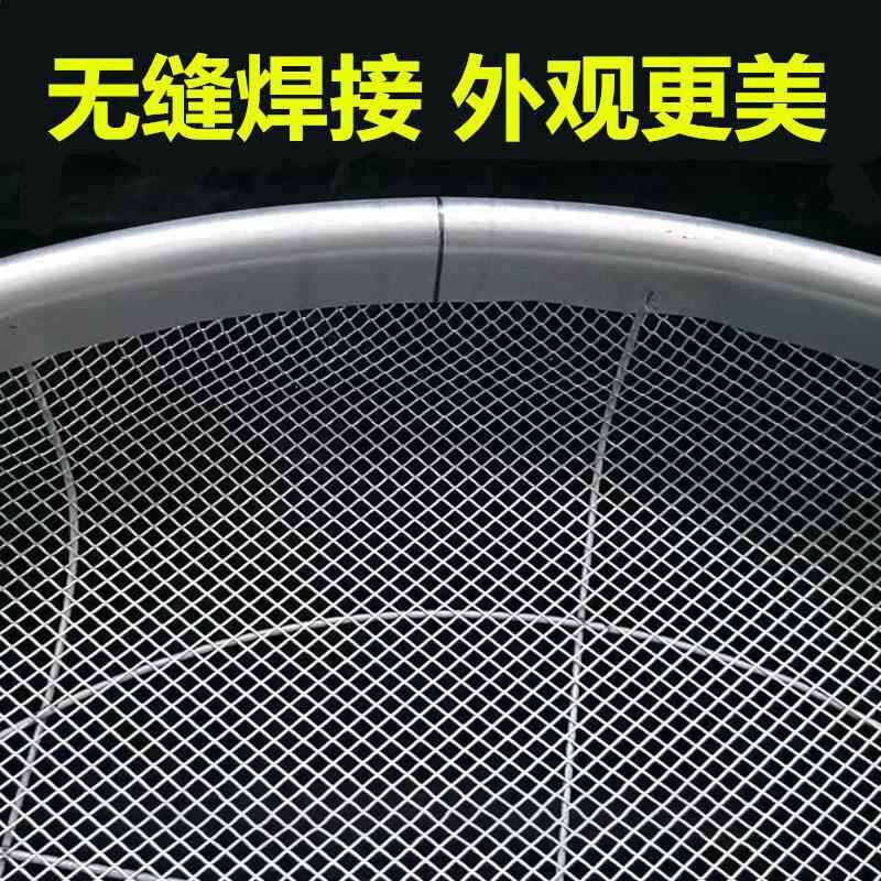 晒东西的干货网晒菜网晾晒网铁筛子圆形圆簸箕阳台晒菜神器