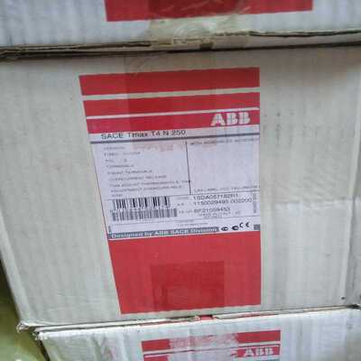 议~ABB塑壳断路器T4N250  R150   3P