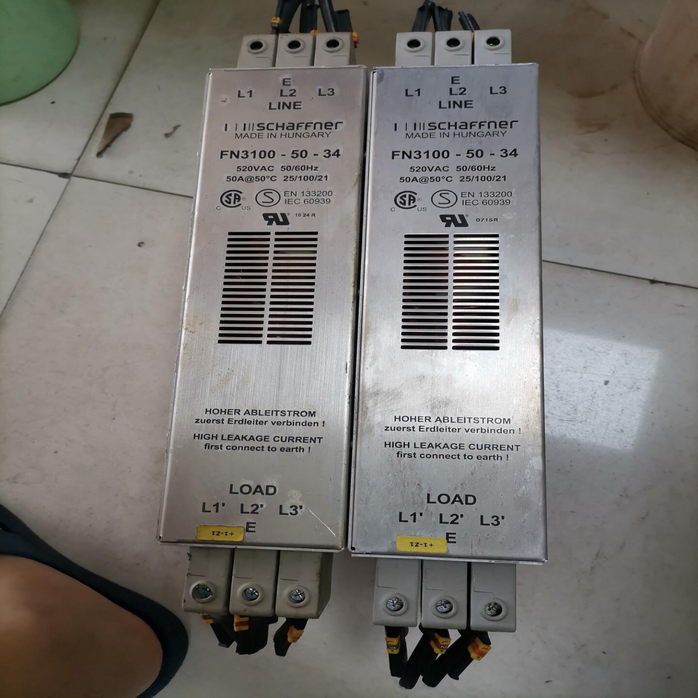 议价SCHAFFNER滤波器，型号FN3100-50-34，成色