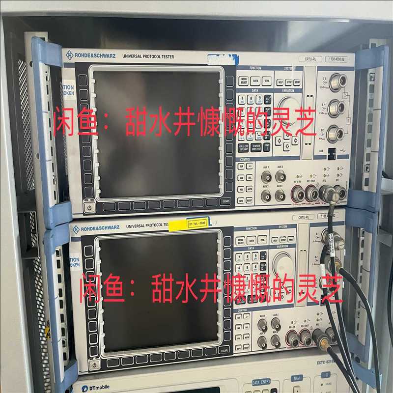 罗德施瓦茨CRTU- RU通用测试仪，功能正常，成色如图，实（耶耶电