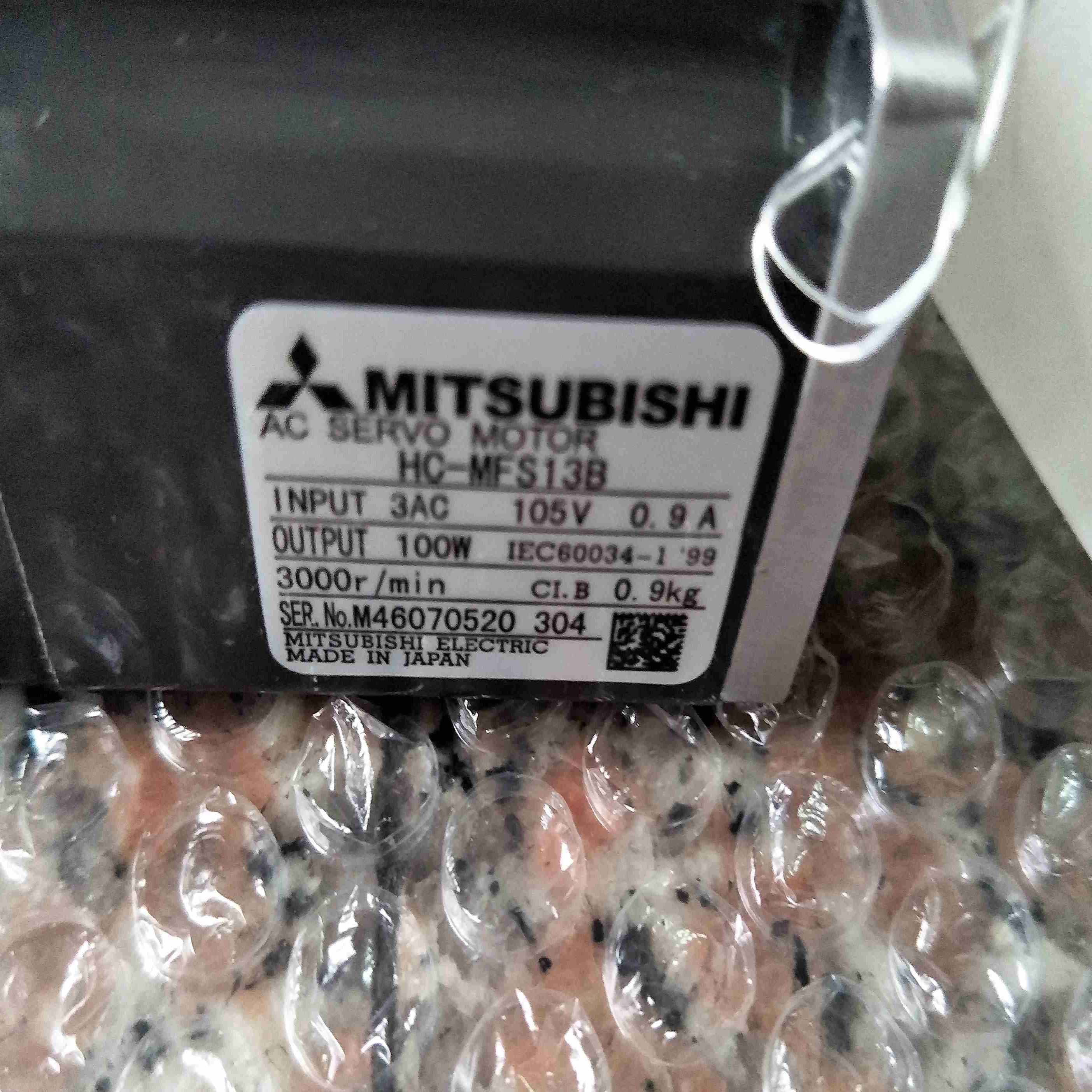 配件三菱伺服电机  HC-MFS13B议价